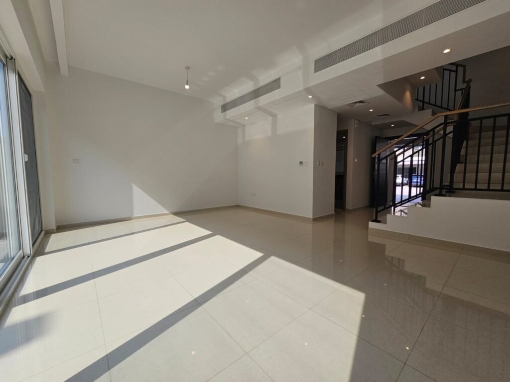 Damac Hills 2 Camelia — 3 Bed — living area with staircase