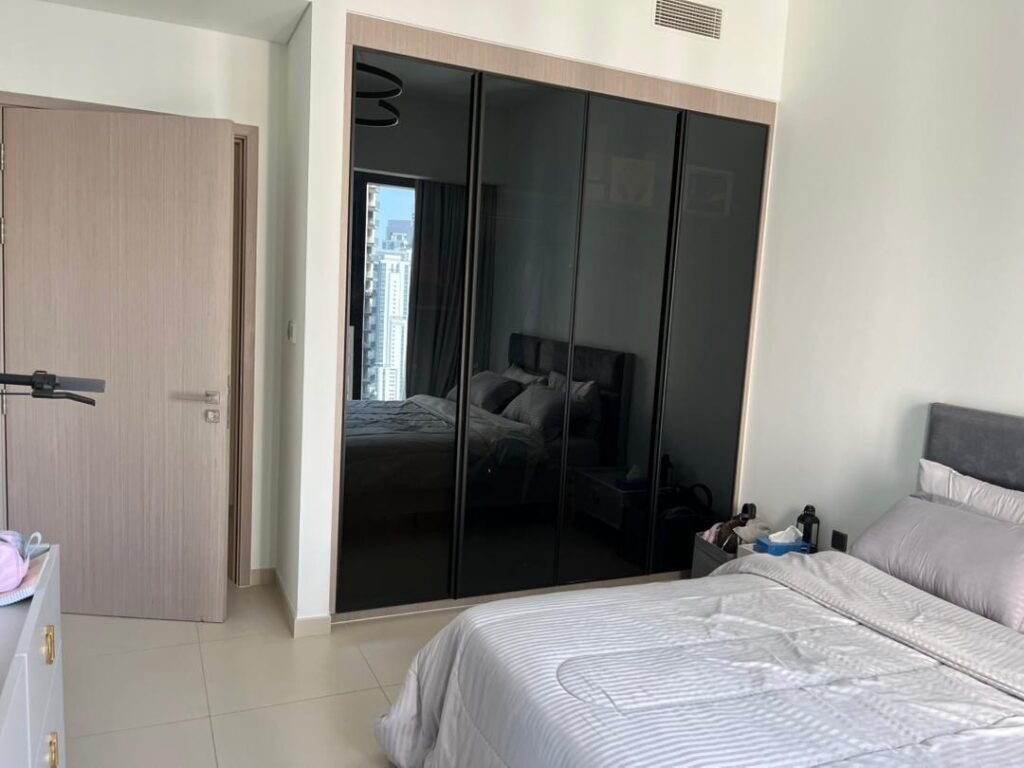 BLVD Central — 1 Bed — bedroom with built-in wardrobe